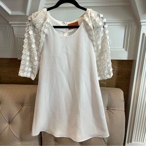 Voom by Joy Han Vintage White Dress Made in USA Size S